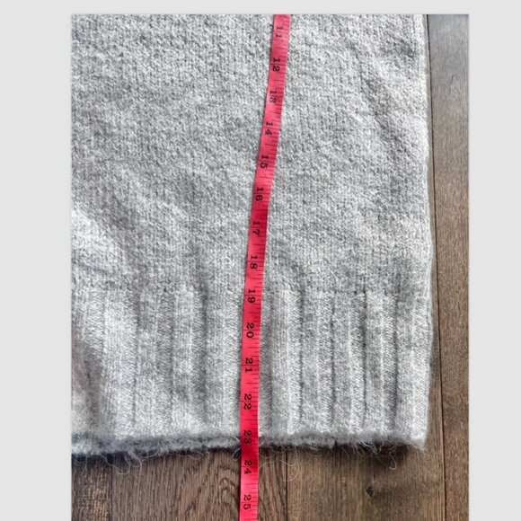 Vero Moda New Vmberko Rollneck Sweater Size S Light Gray Cozy Cottagecore - Picture 7 of 7